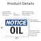 Signmission Oil, 24 in W x Rectangle, Aluminum OS-2PACK-NS-A-1824-L-16969 - alternate 3